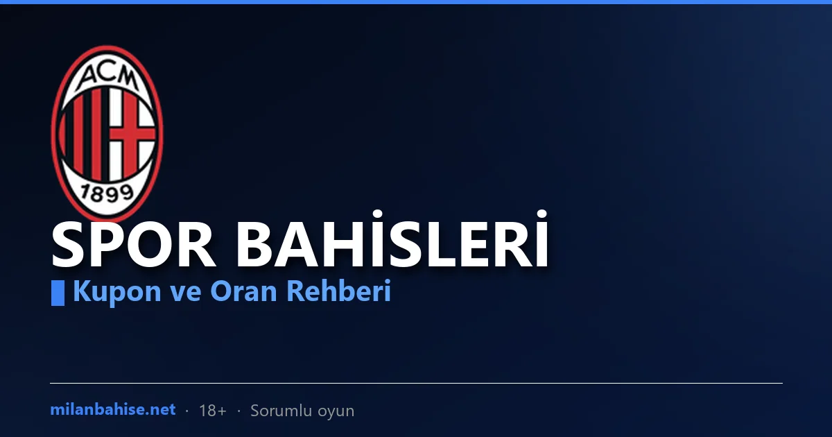 Milanbahis spor bahisleri kupon görseli